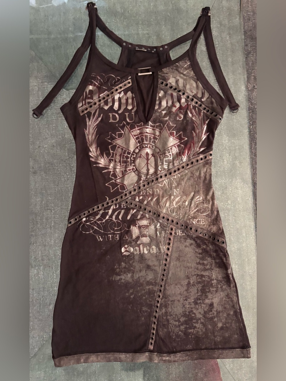 NWOT 🏷️ Salvage [brand] Vintage RARE Mini Tank Dress (S)